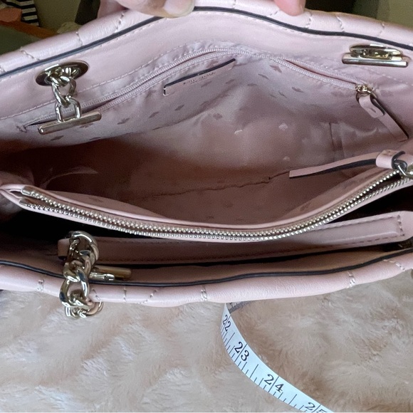 Kate Spade Brier Lane Pink Quilted Leather Shoulder Bag. - Picture 13 of 14